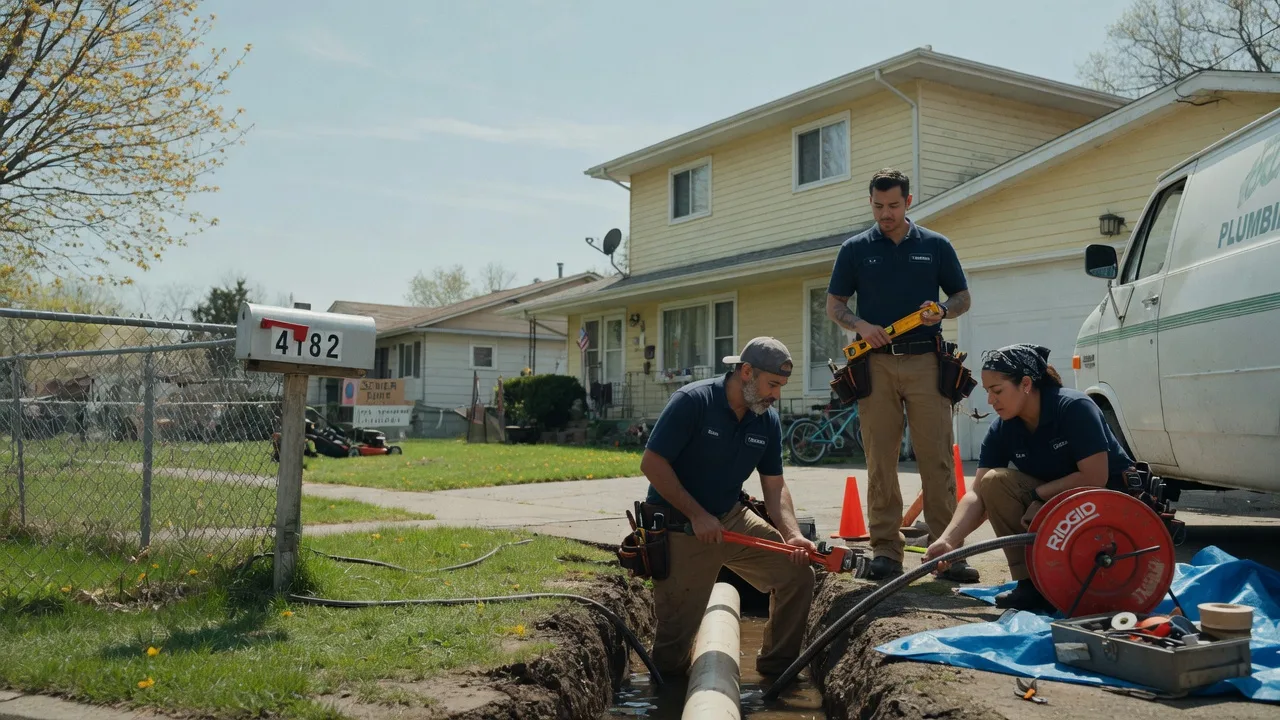 Gas Line Repair in Luna Pier, MI near me